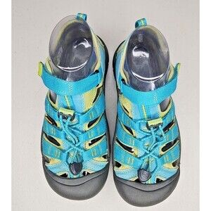 Keen Newport Sandals Closed Toe Turquoise Blue Walking Hiking Water Women's SZ 6